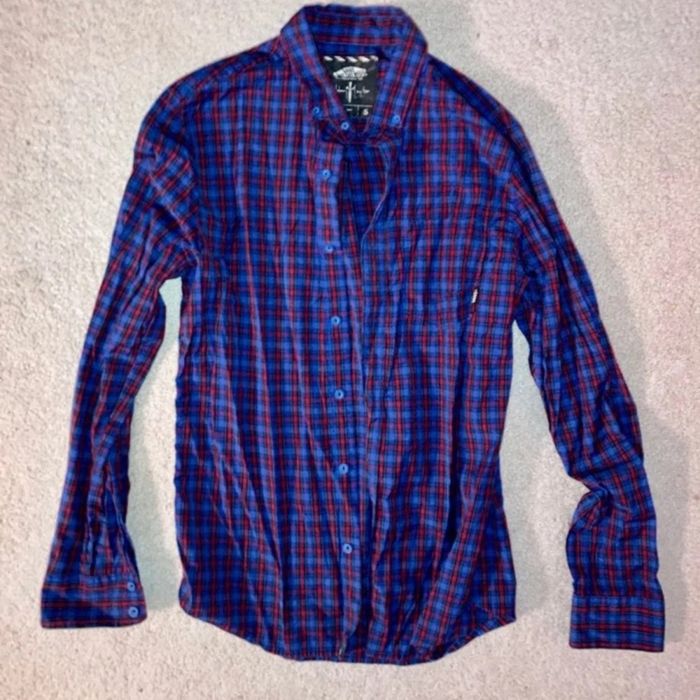 Vans button down shirt